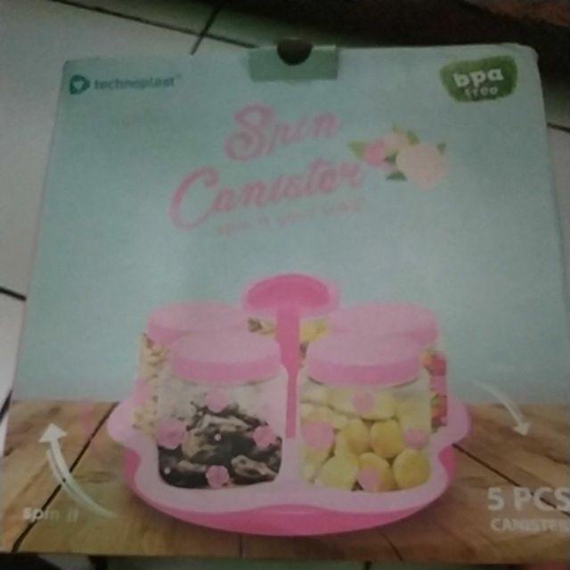 Toples Lebaran Putar Cantik/nobanana Spin Canister Set