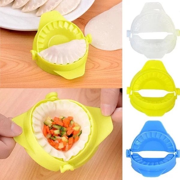 Cetakan Pastel Pangsit Dumpling Gyoza Alat Pembuat Pencetak Pie Mould Maker Kembang