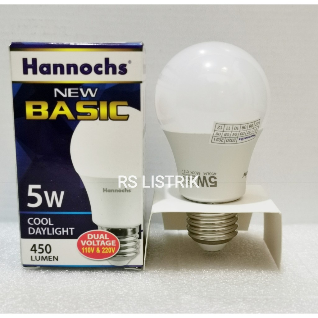 LAMPU LED HANNOCHS BASIC 5 Watt