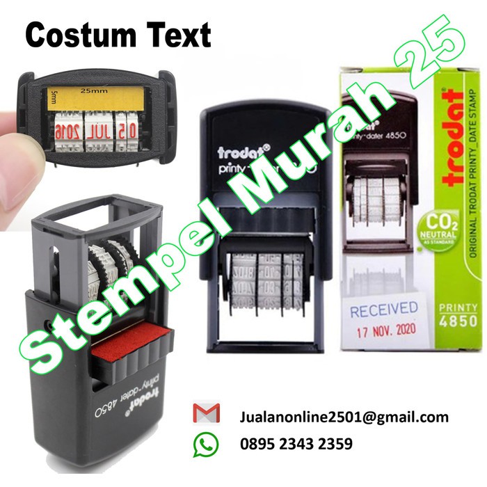 

Stempel Trodat 4850 Siap Pakai