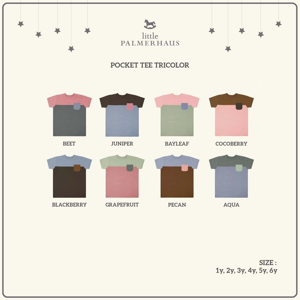 Little Palmerhaus Pocket Tee Tricolor 3.0