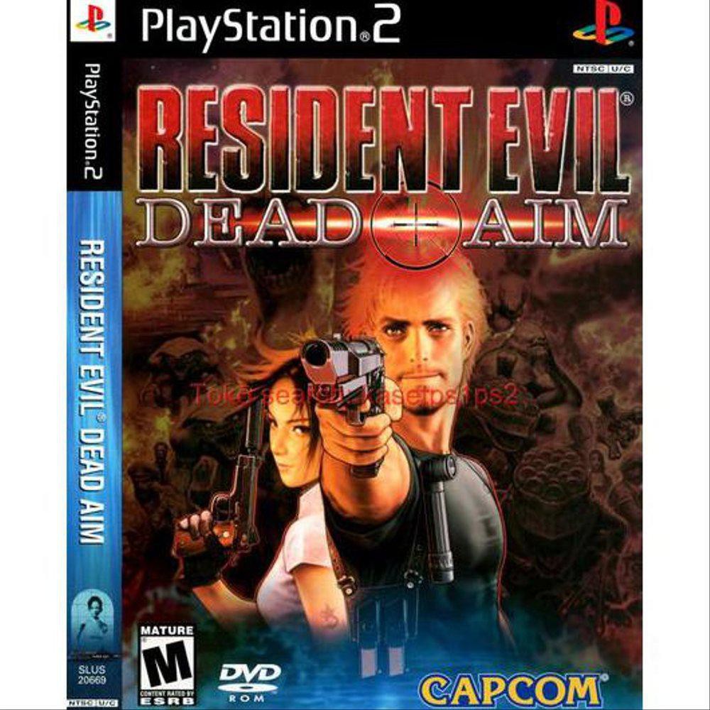 Resident Evil Dead Aim Cd Ps2 Kaset Ps2 Game Ps2 Shopee Indonesia