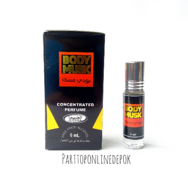 Parfum Minyak Wangi Dobha Aroma Body Musk 6ml Original