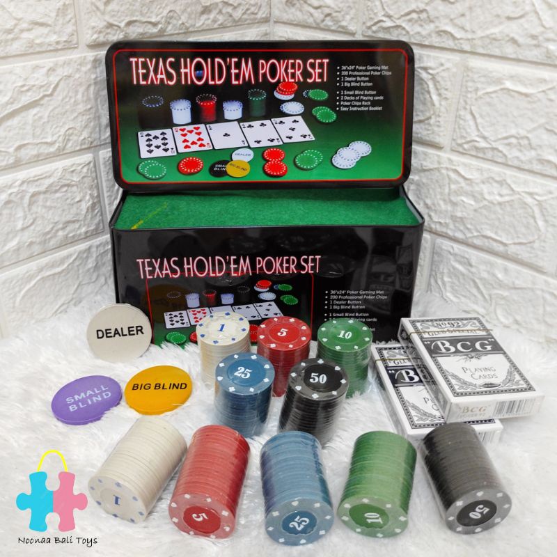 Texas Holdem Poker Set Chip Poker