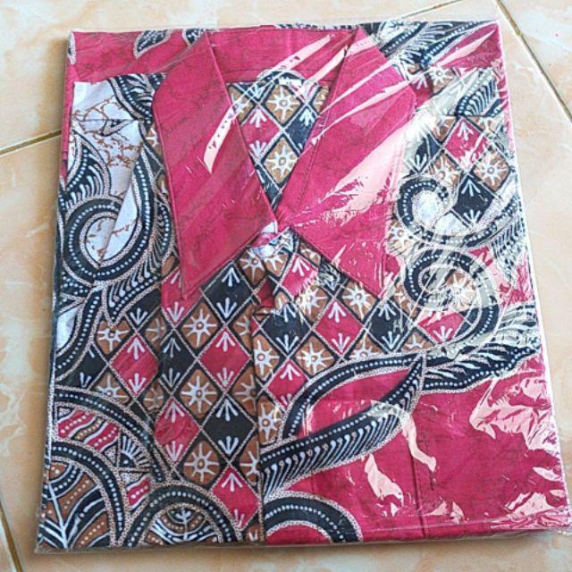 Kemeja Batik Lengan Pendek Blarak Biru M.l.xl