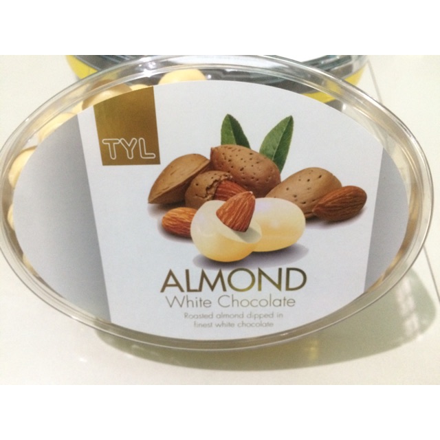 

White Chocolate Almond 450gr Spesial Pack