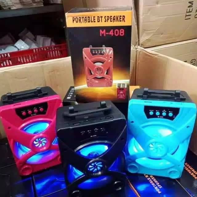 SPEAKER PORTABLE BT SPEAKER M-408/418