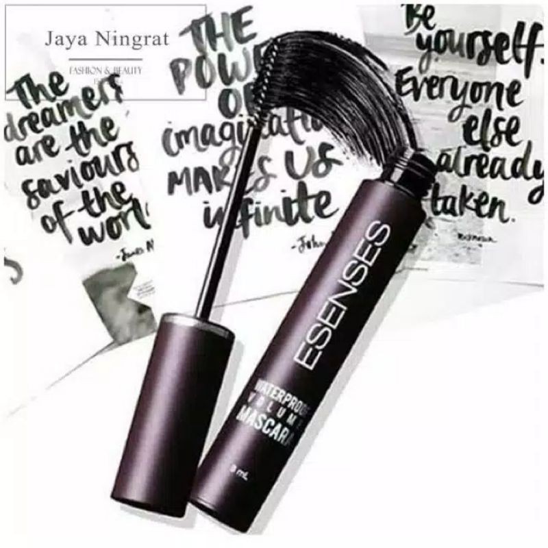 MASCARA ESENSES WATERPROOF LONGLASTING WITH VITAMIN E