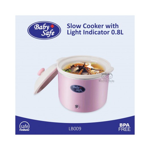 BABY SAFE SLOW COOKER LIGHT INDICATOR LB009