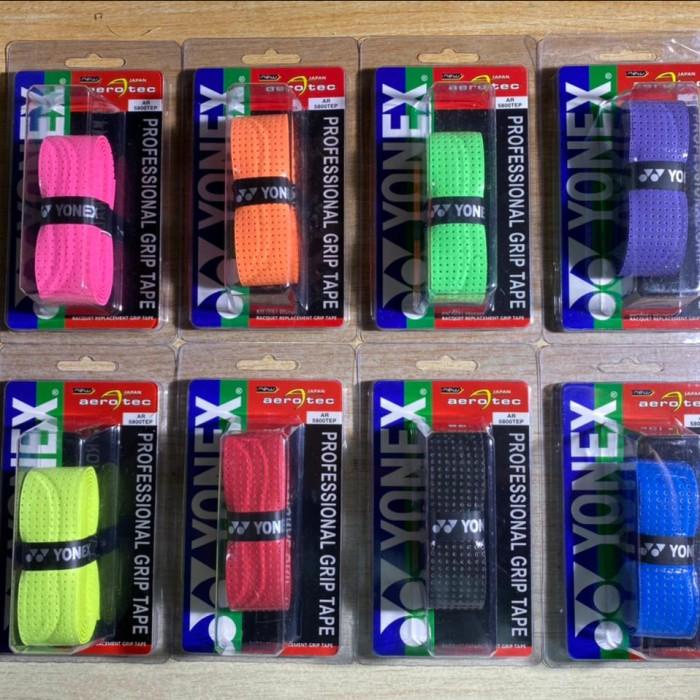 Grip Grip Yonex Karet Aerotec 100% Original/ Grip Badminton/Hand Grip Raket