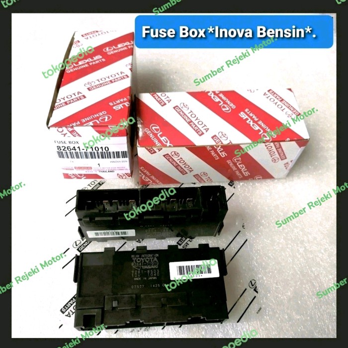 fuse box rumah sekring innova bensin 82641-71010
