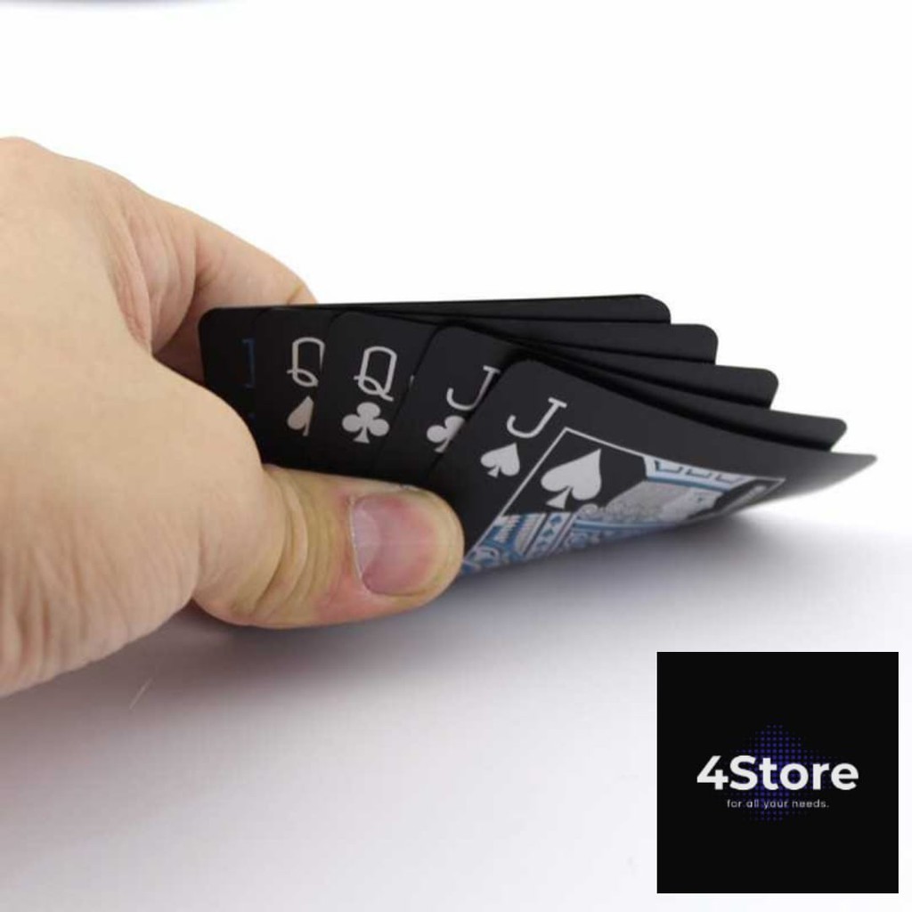 Mainan Kartu / Kartu Remi / Plastik PVC / Waterproof / Dewasa