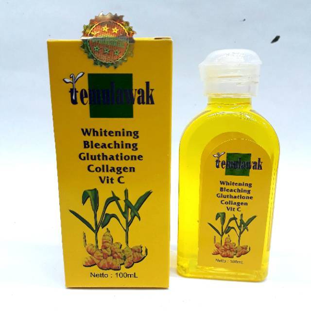 TONER TEMULAWAK KUNING WHITENING BLEACHING