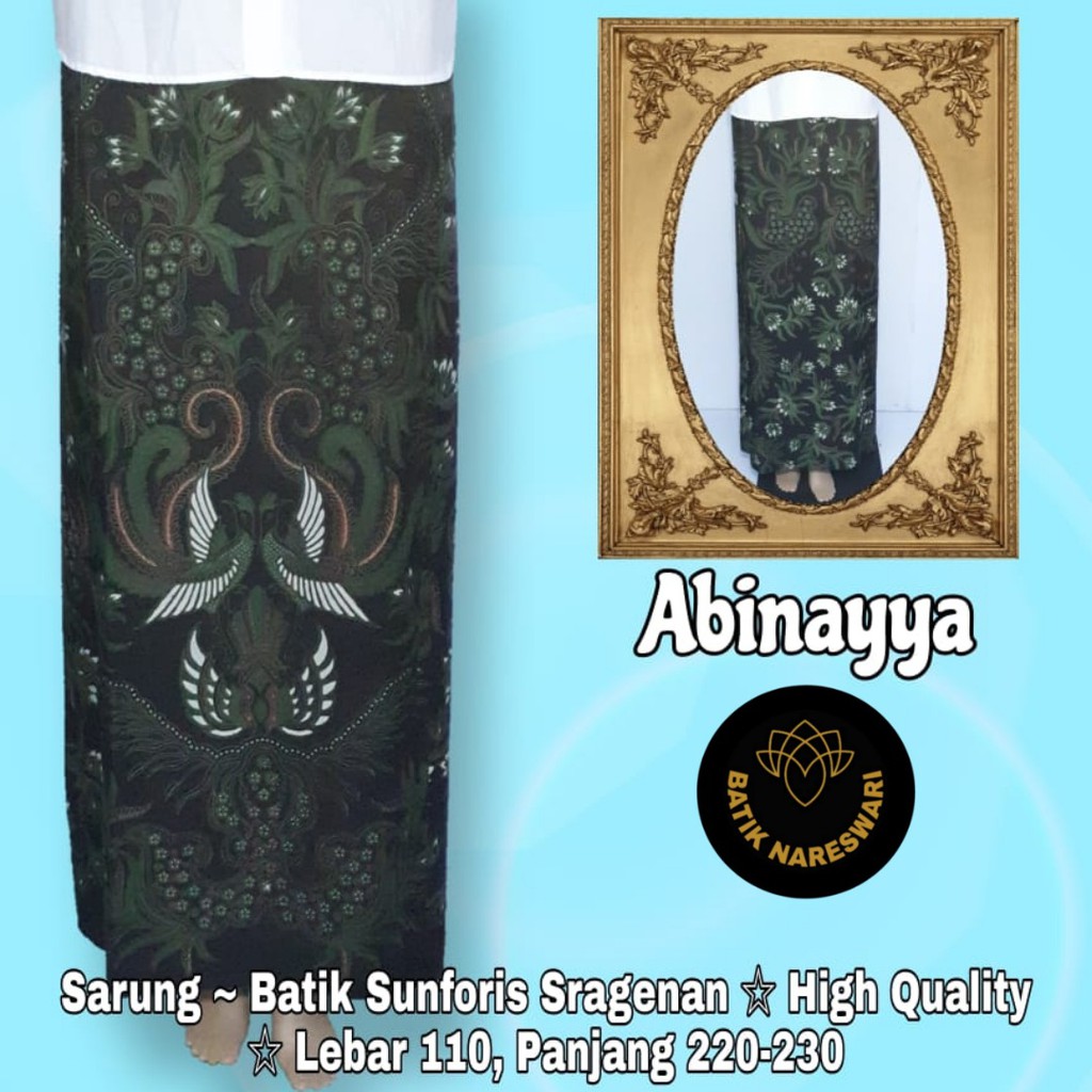 Sarung Batik Abinayya Nareswari Batiksoloamanah 110.000