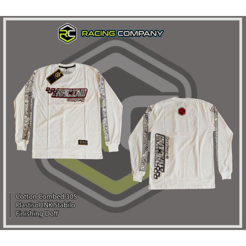 kaos lengan panjang racing company