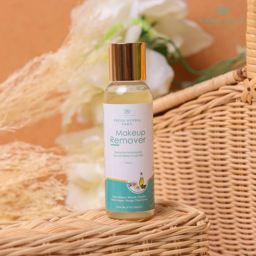 FABIL SKIN MAKE UP REMOVER / PEMBERSIH WAJAH / MICELLAR WATER / PEMBERSIH KOSMETIK / LIP & EYE 100ML