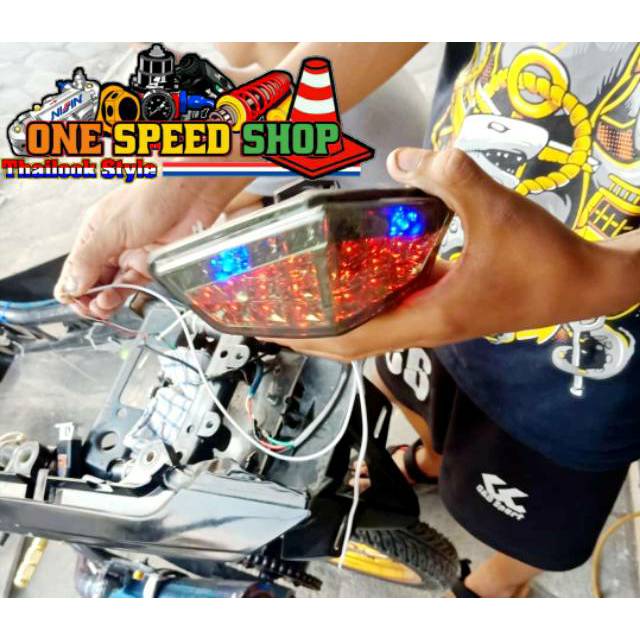 Stoplamp Vixion New kualitas tahan air super keren