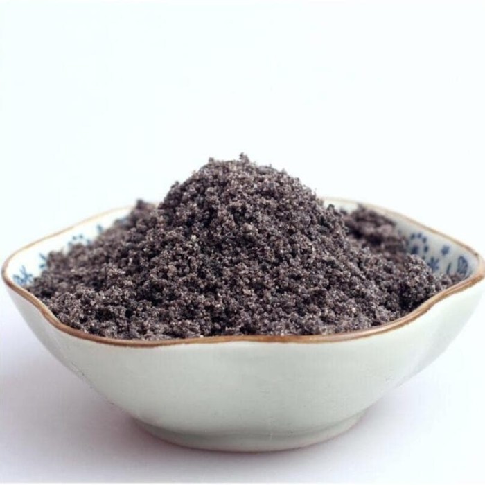 

Pure Bubuk Wijen Hitam / Tepung Wijen Hitam / Wijen Hitam Sangrai Bubuk / Black Sesame Powder Roasted 1kg