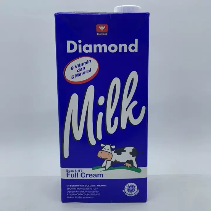 

Diamond UHT Susu FUll Cream (1 Lt)