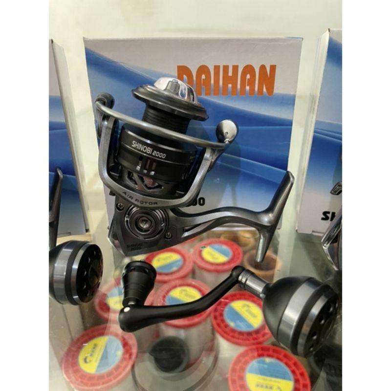 reel pancing power handle daihan shinobi sw 1000 2000 3000