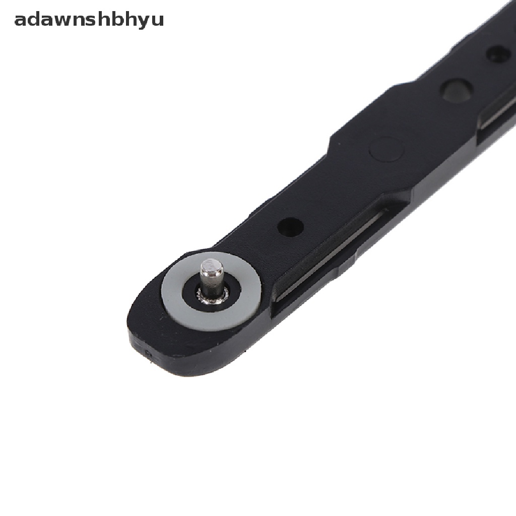 Adawnshbhyu 1pasang Rel Plastik Mounting Hardis Sasis Hitam Baru Untuk Cooler Master