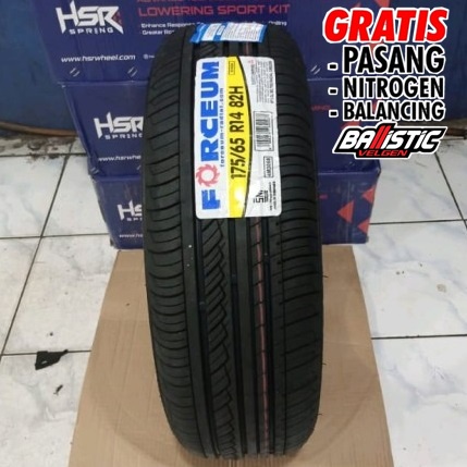 Ban mobil tubles baru merek Forceum Ecosa 175/65 R14 ban mobil murah ring 14 Agya Calya Sigra