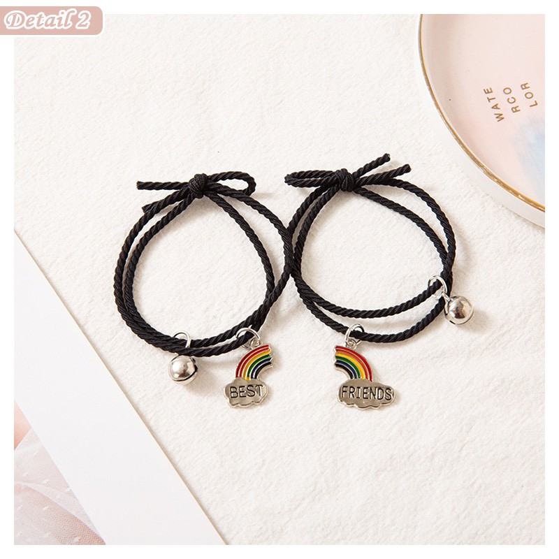 TERBARU COD 1Set 2Pcs Gelang Couple Sahabat Best Friend Pasangan Bestie Bracelet GLG11 Bisa COD R2a