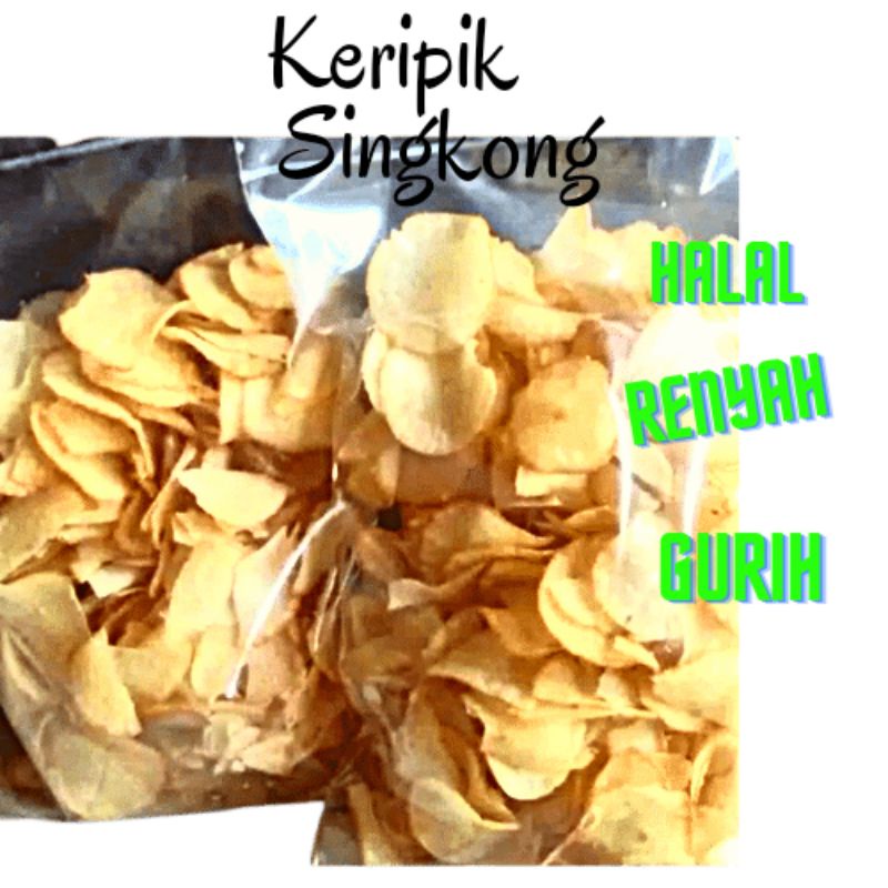 

Camilan Keripik Singkong 300 gr