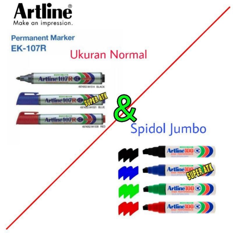 

SPIDOL PERMANEN ARTLINE (TERSEDIA SEMUA WARNA)