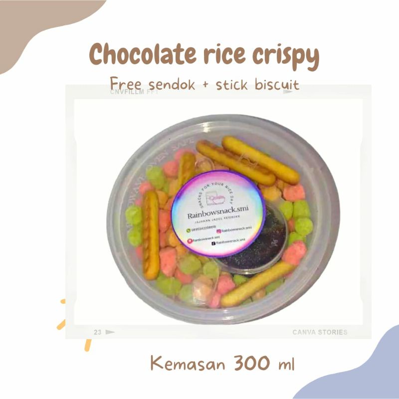 

Chocolate Rice Crispy box 300ml