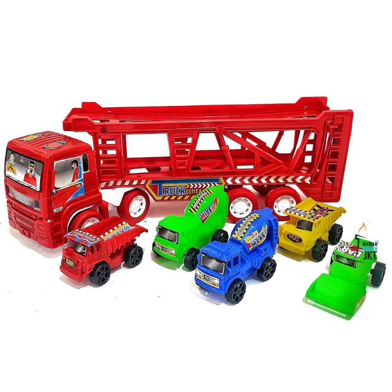 Mainan Truk kontainer UK jumbo Besar mobil truk series product ST 2110