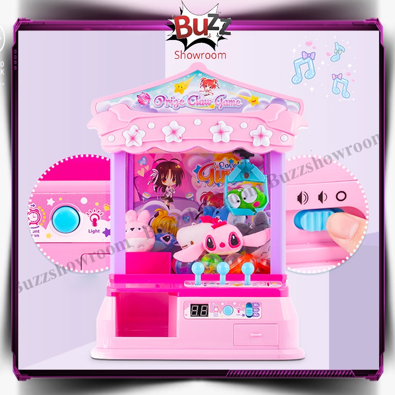 Candy Catcher Claw Machine Mainan Mesin Capit Boneka graber grib doll