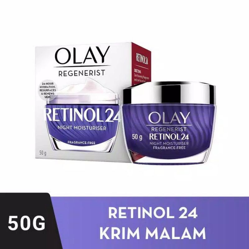 OLAY Regenerist Retinol 24 Night Moisturiser 50g