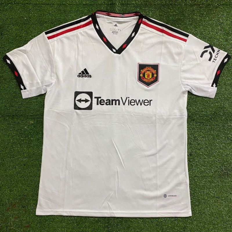 Jersey Bola MU MANCHESTER UNITED Away White Putih New 2022 2023 Grade Ori Official