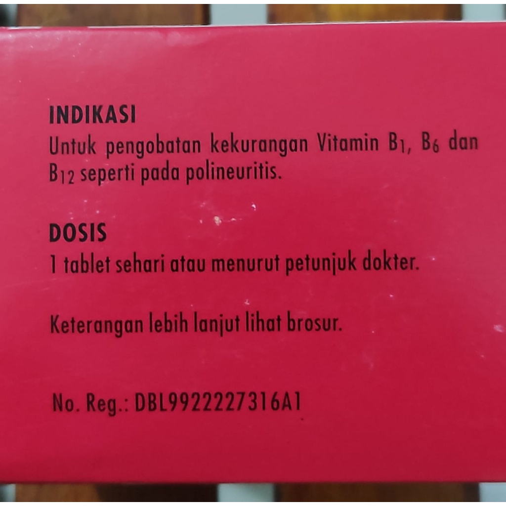 Neurosanbe 10 Tablet / Neurosanbe 5000 Isi 10 Tablet / Memenuhi Kebutuhan Vitamin B1 B6 &amp; B12