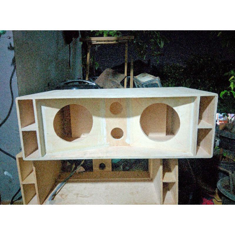 BOX SPEAKER MINIATUR SOUND SYSTEM 6 INCHI MODEL SPL + LUBANG TWETER