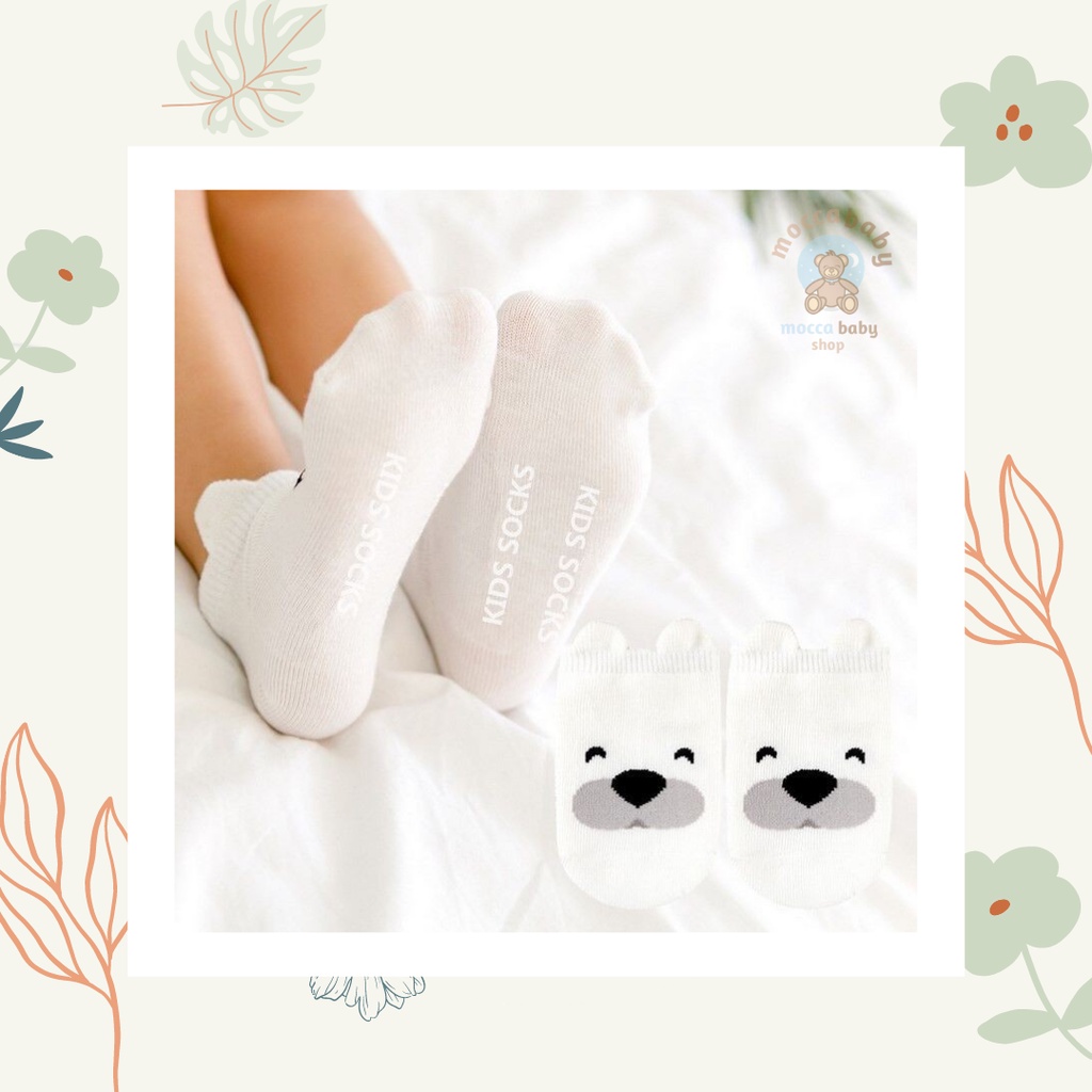 MBSS - Promo kaos kaki anak/kaos kaki bayi import motif binatang 3D / HELLO ANIME