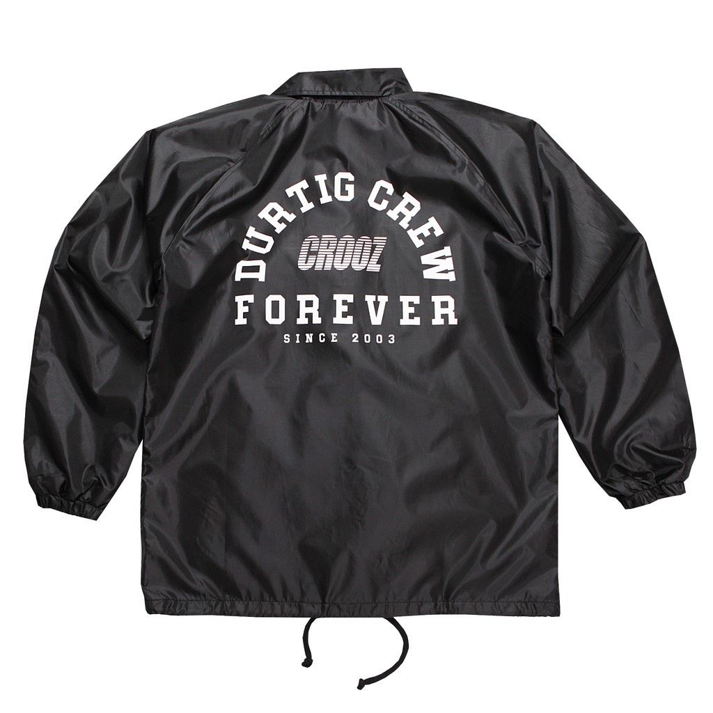 CROOZ DTC FOREVER COACH JACKET BLACK