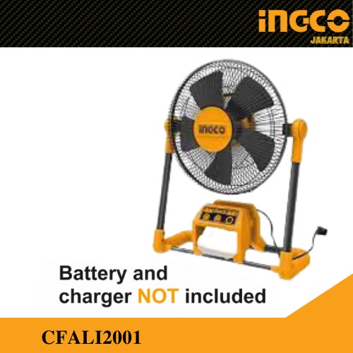 Kipas Angin Baterai 20V / Working Fan Cordless (12&quot;) INGCO CFALI2001