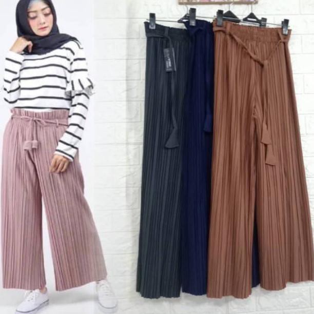  KODE N1754 VAZZA KULOT  PLISKET  PREMIUM KULOT  PLISKET  