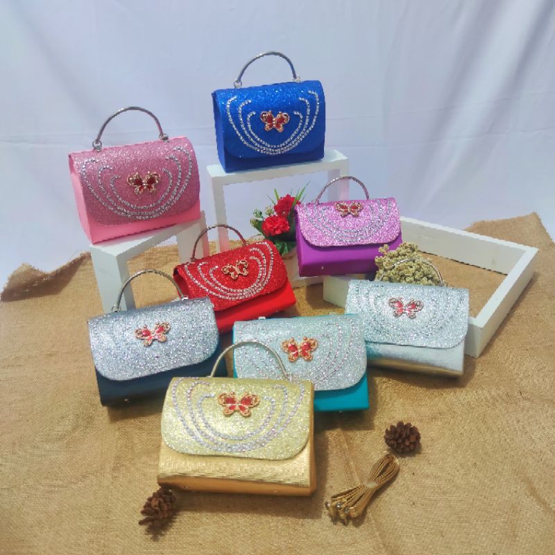 Aizolshop tas pesta KAMILA  clutch pesta tas kondangan ukuran 18×7×13 cm tas wanita murah