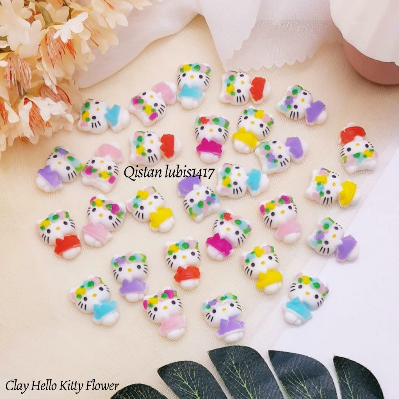 Clay Hello Kitty Ribbon