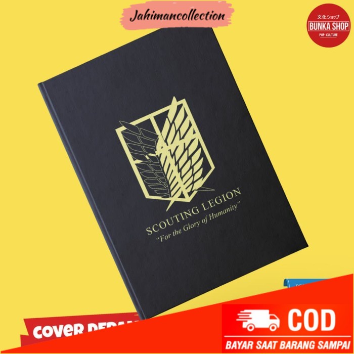 

✨ BISA COD ✨ Note Book SNK logo
