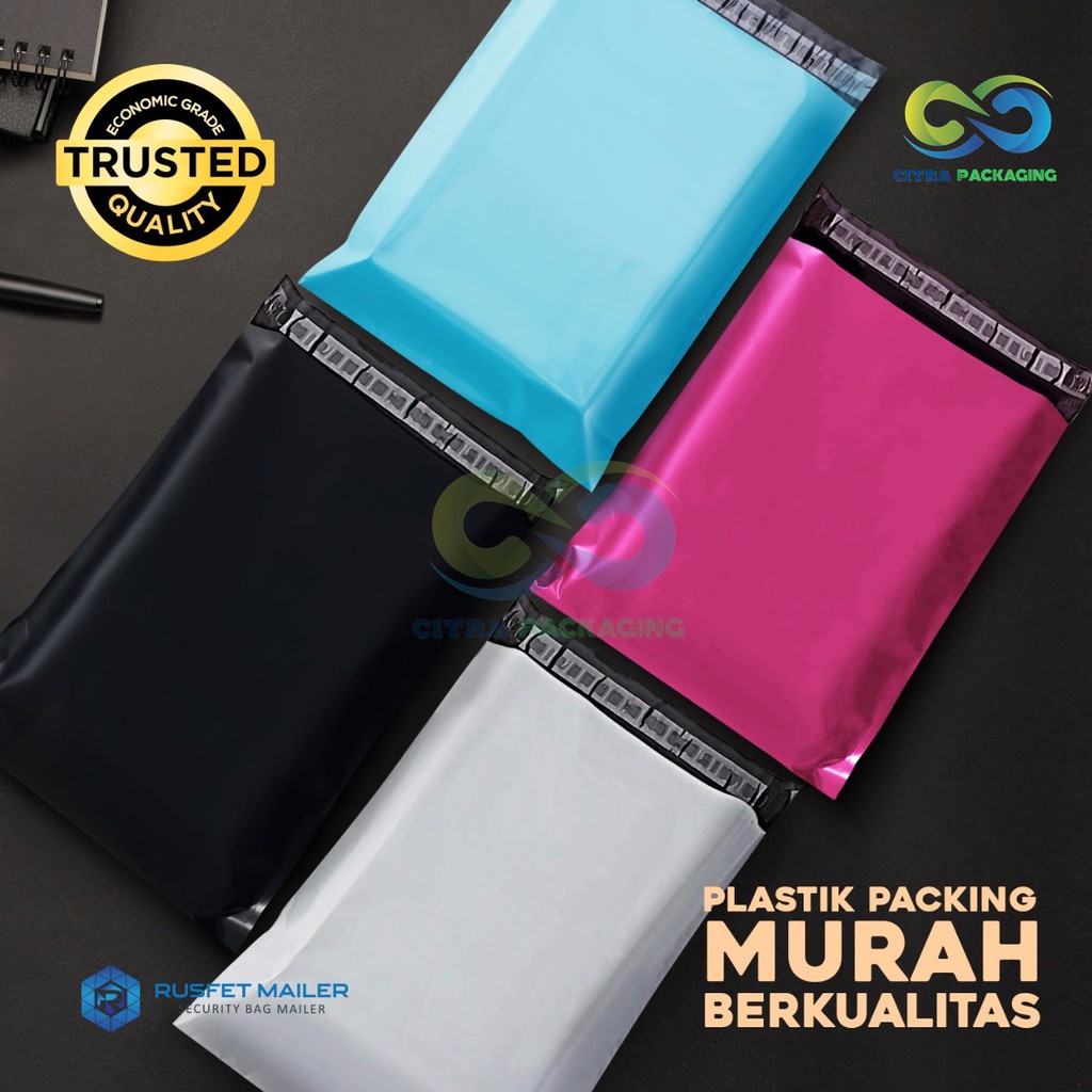 

Sy TERMURAH! POLYMAILER EKONOMIS 20 X 30 - AMPLOP PLASTIK PACKAGING ONLINE SHOP ISI 100LEMBAR