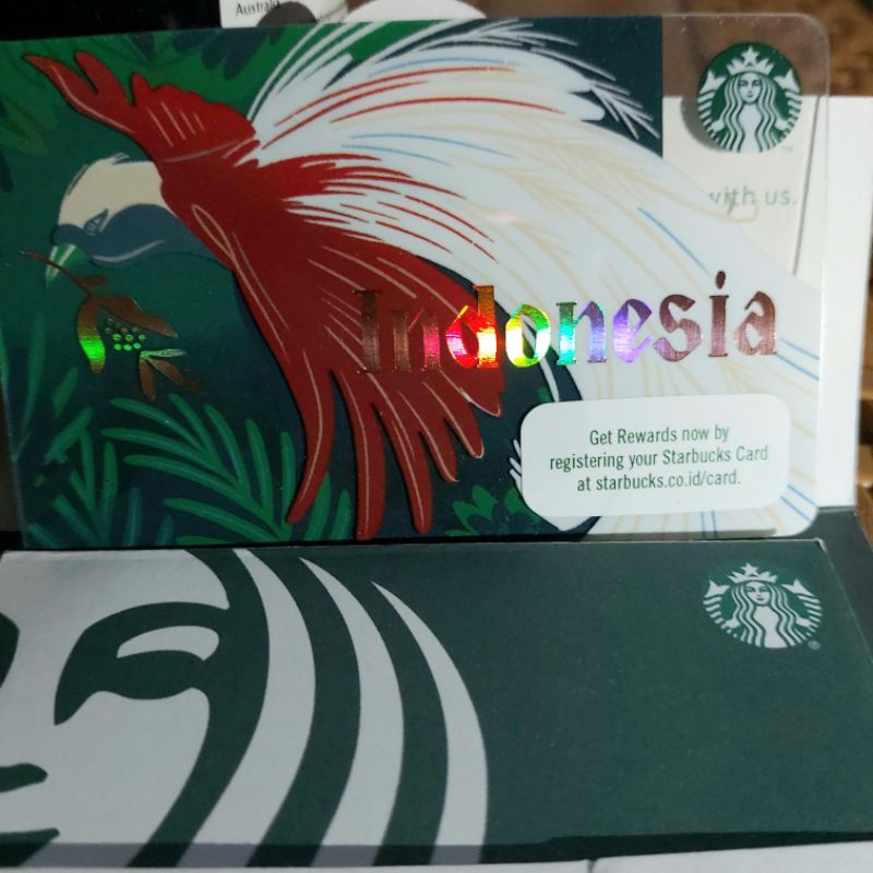 

New Starbucks Card Garuda Indonesia Edition, no saldo only card