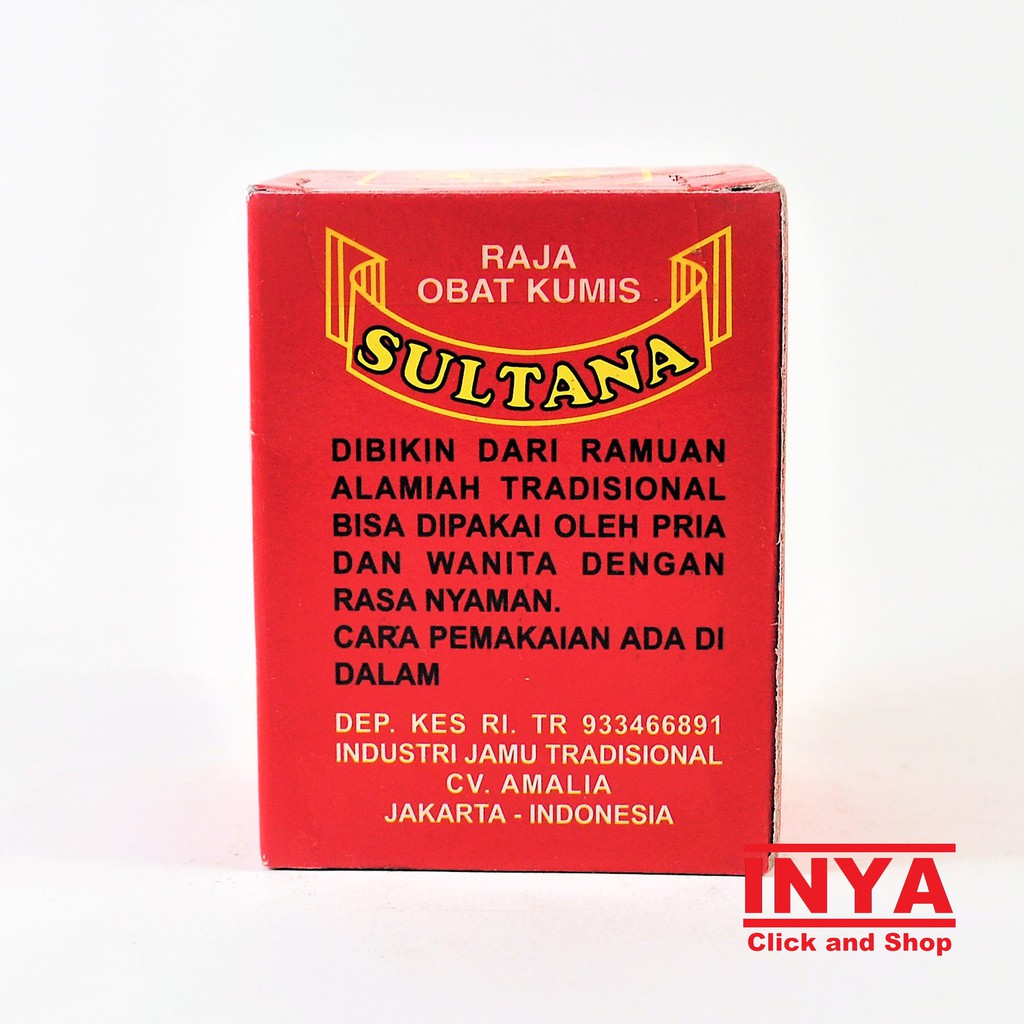 SULTANA RAJA OBAT KUMIS - Krim Penumbuh Kumis dan Jenggot