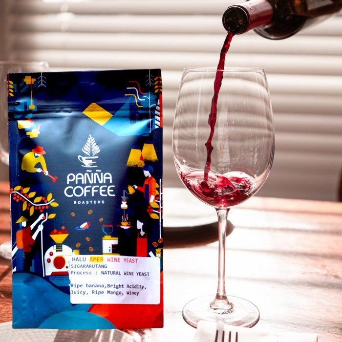 

⭐BISA COD⭐ kopi halu amer wine natural wine yeast - 200 gr