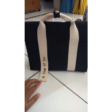 Tas totebag souvenir/hampers bisa custom nama keren