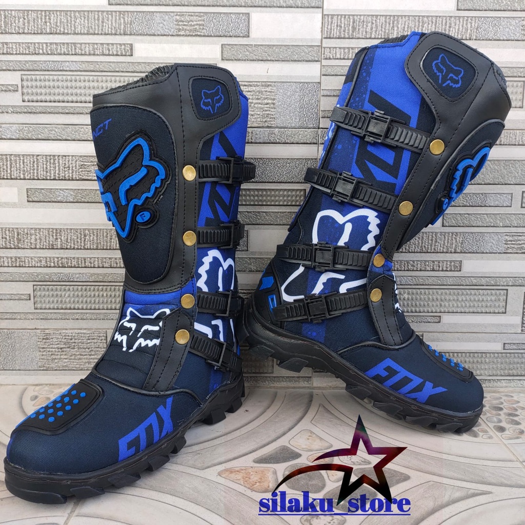 SEPATU TRAIL BOOTS MX RACING
