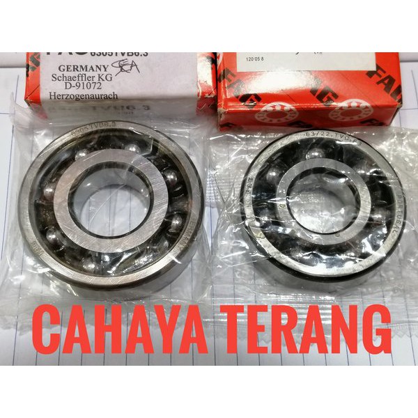 Bearing Kruk As. Klaher As. FAG German Racing Keramik. Harga 2 Biji 6305 - 6322 Mio Sporty - Smile